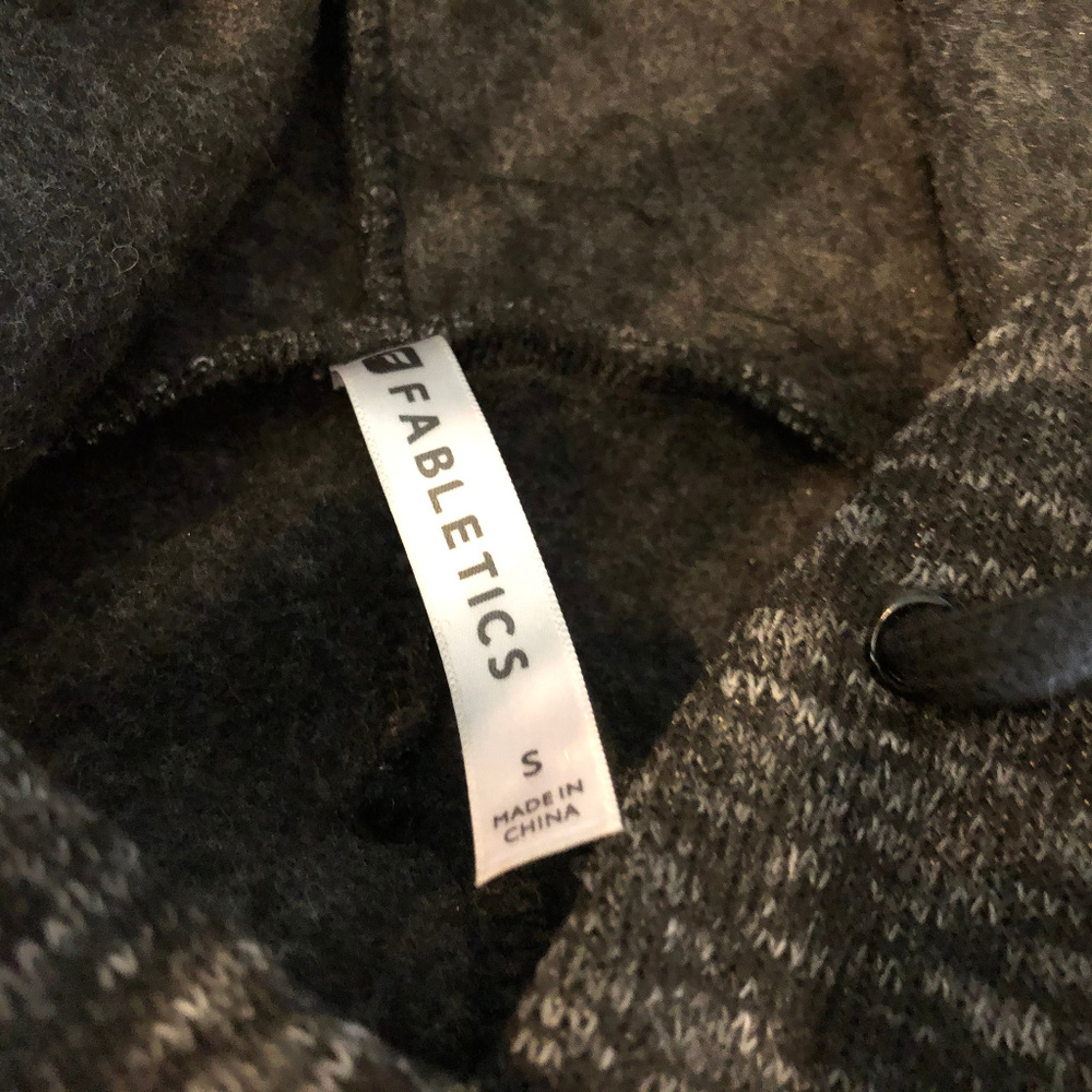Fabletics Yukon Hodded Sweatshirt Dress KnitFit - Picture 7 of 8